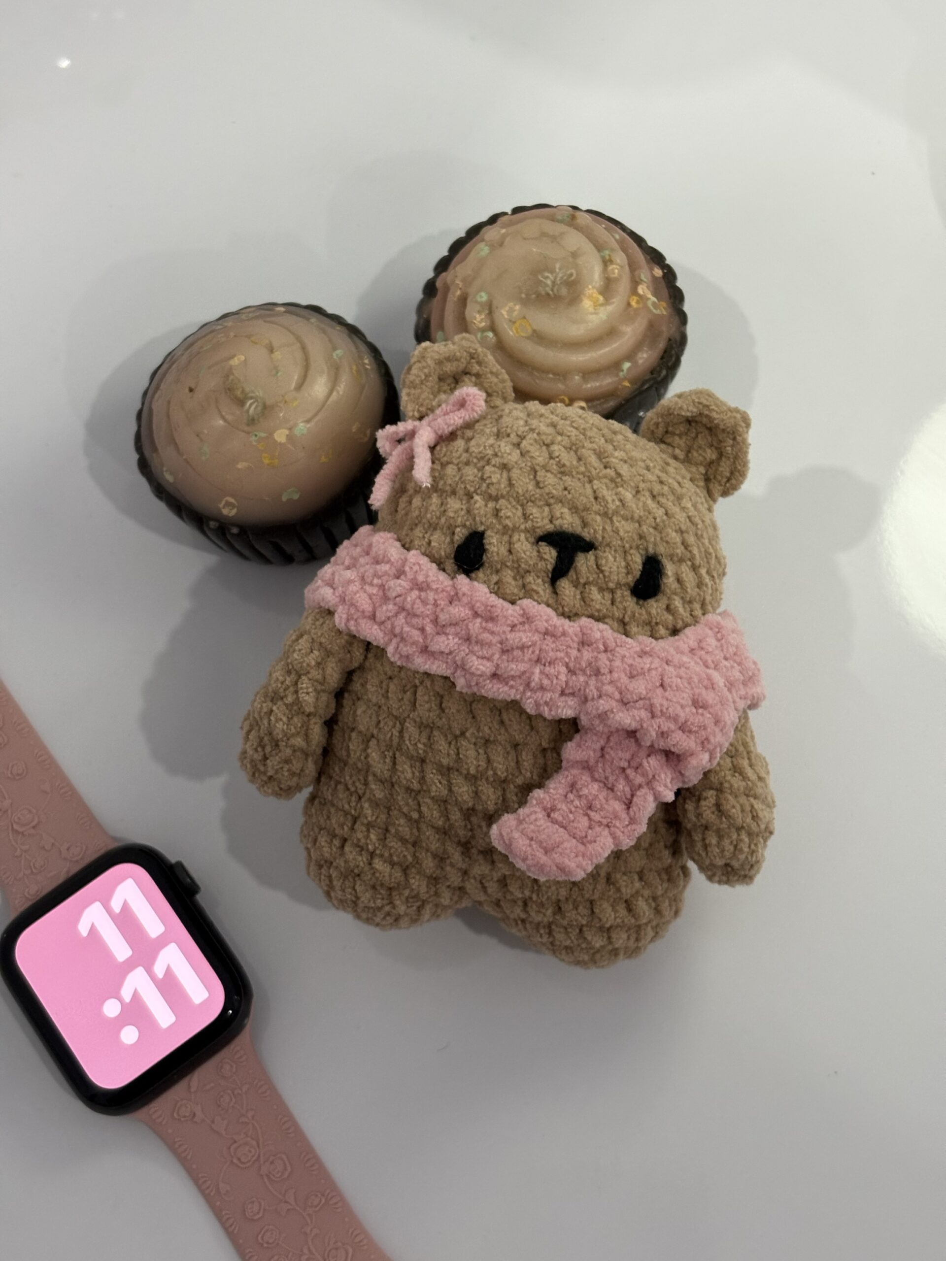 Cookie Bear keychain