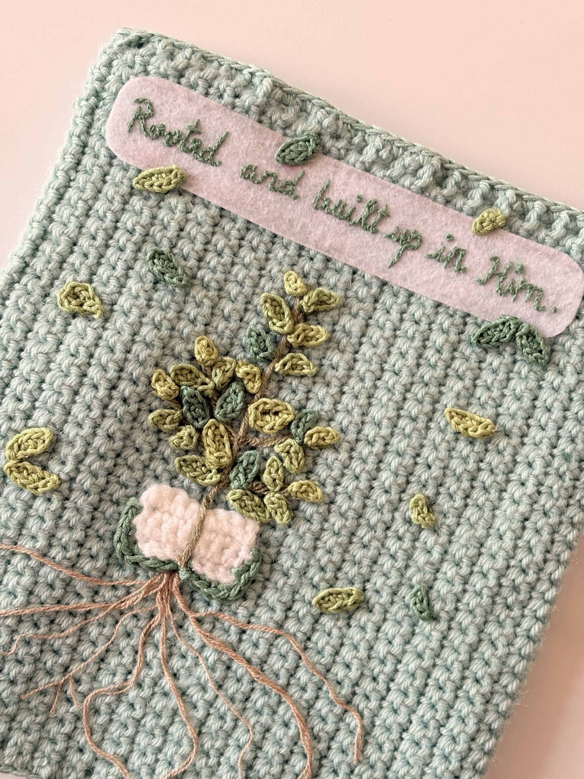 Bible Cover in Turquoise - Image 2