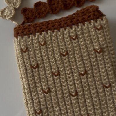Heart Book cover in Beige