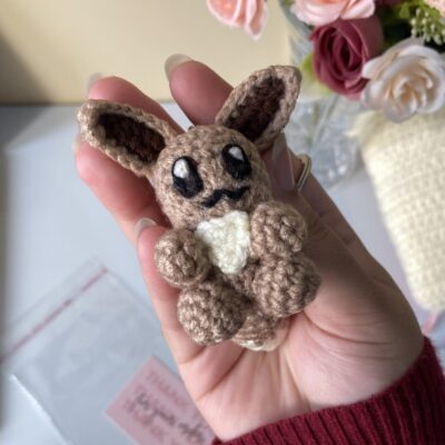 Eevee Pokemon Keychain