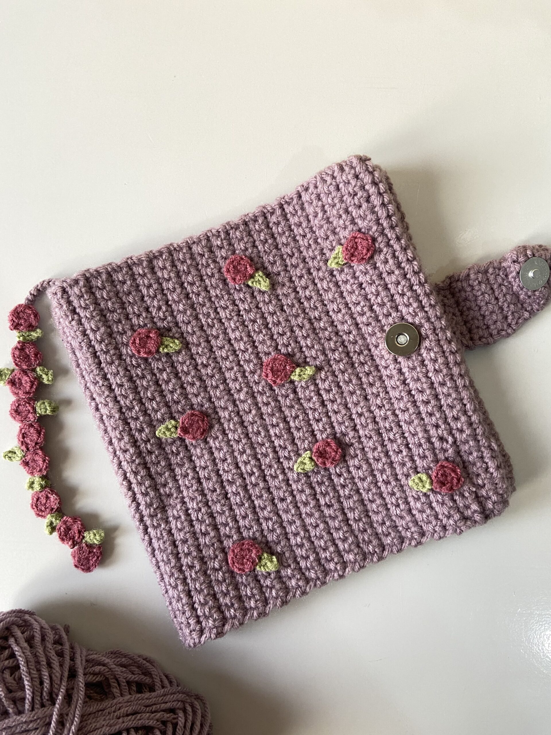Rose Book cover in Lavender - Image 3