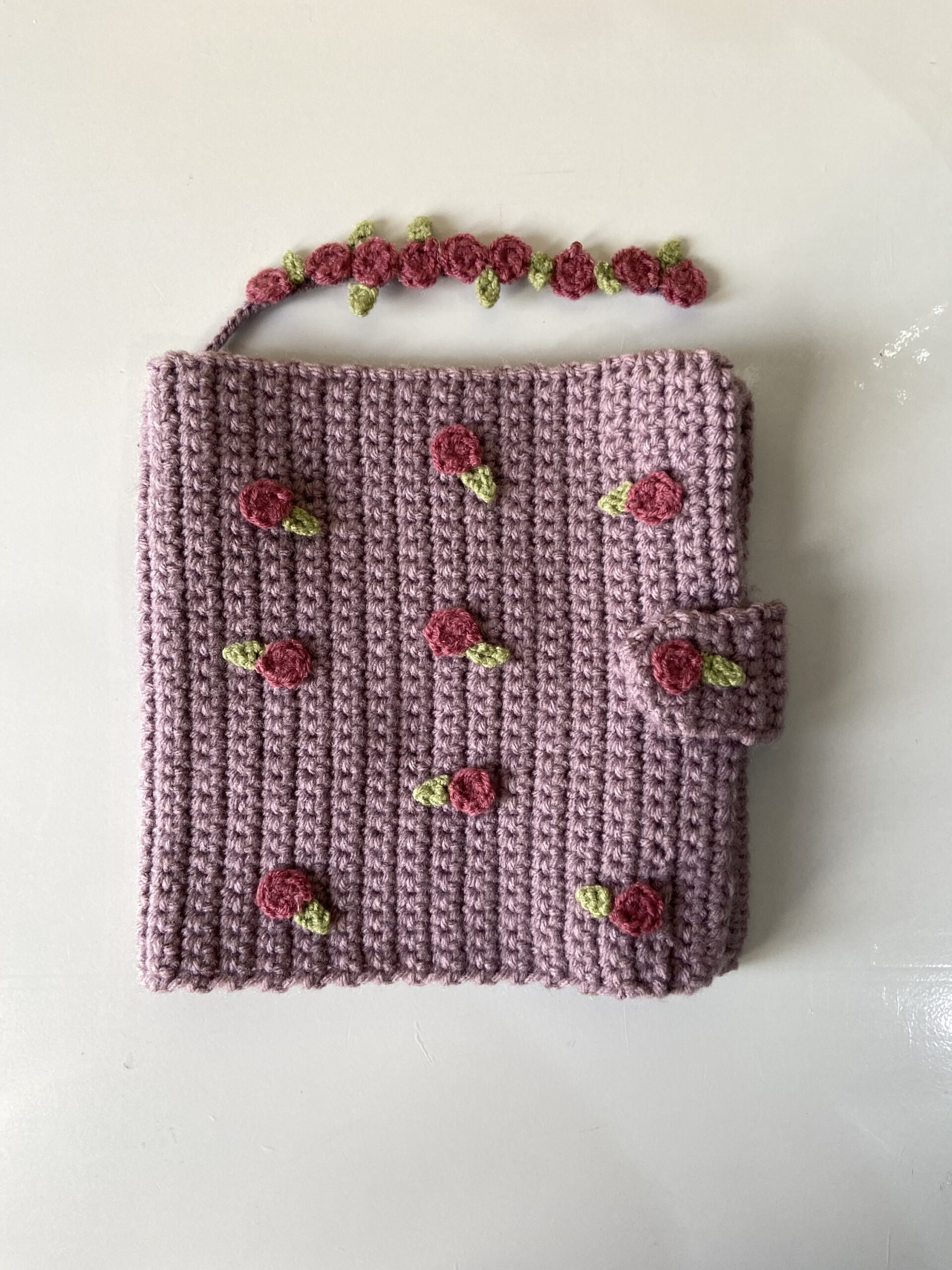 Rose Book cover in Lavender