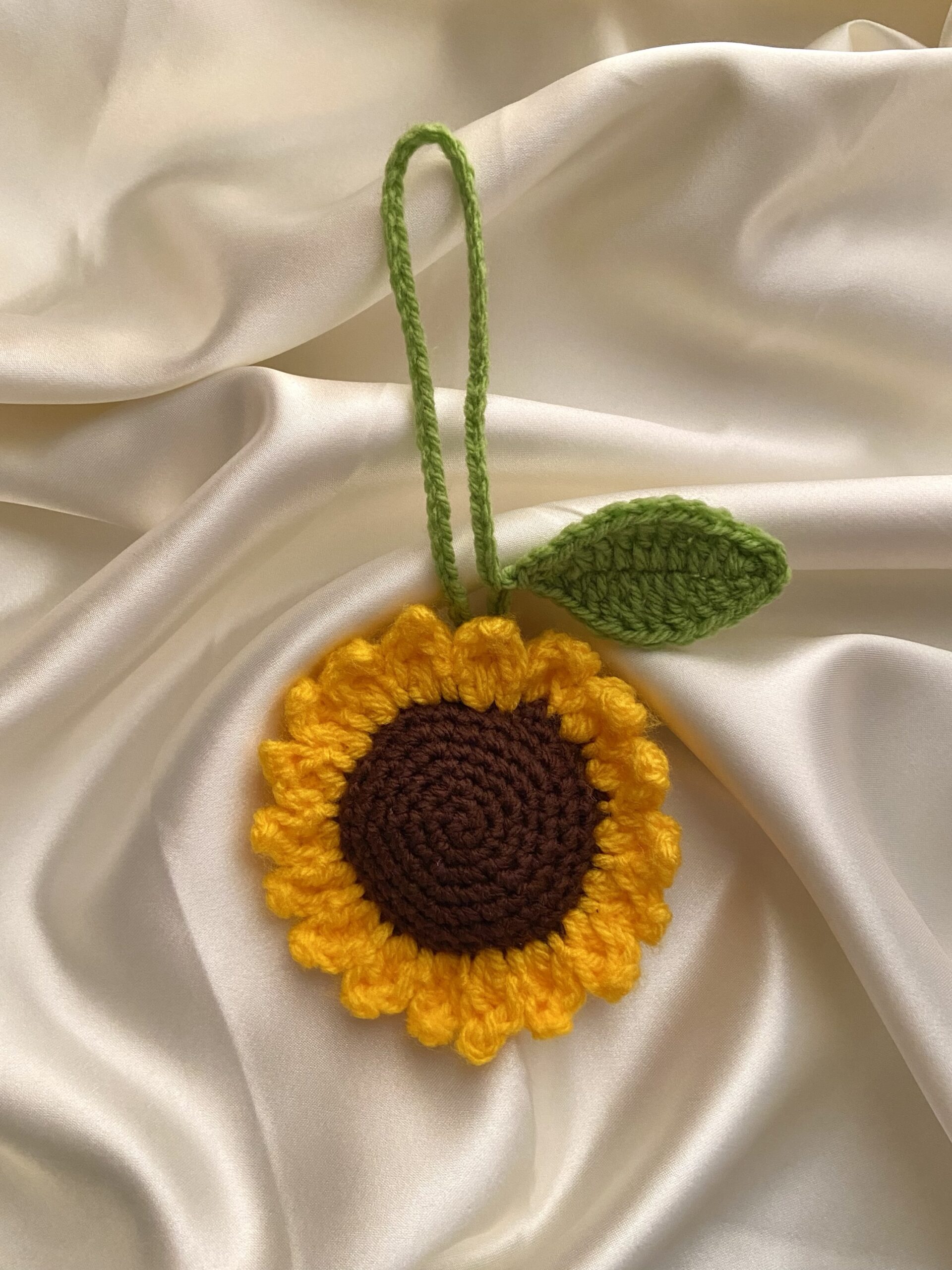 Sunflower Bag Charm - Image 2