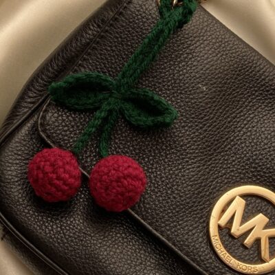 Cherry Bag Charm 🍒