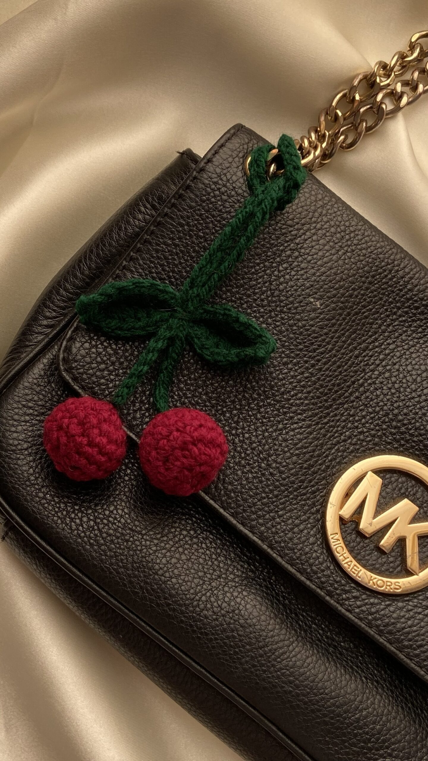 Cherry Bag Charm 🍒