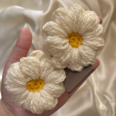 Daisy Claw Clip (Large)